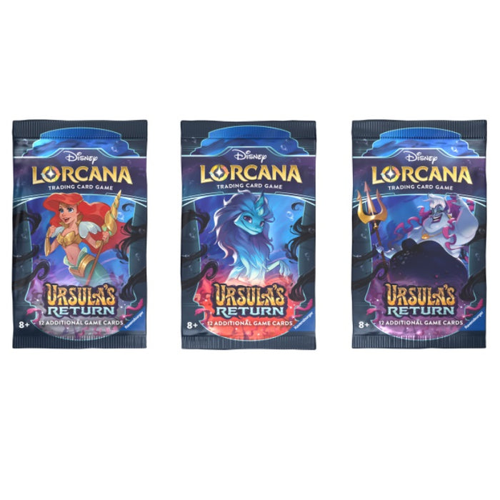 Disney Lorcana: Ursula’s Return (Set 4) Boosters