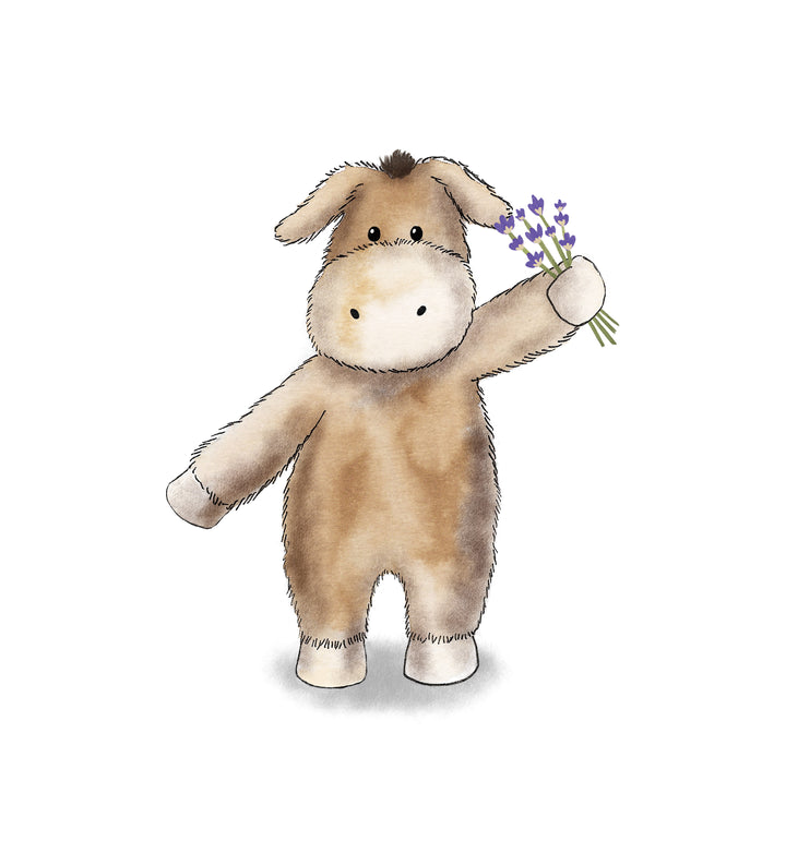 Warmies® Donkey Microwavable Warm/Cool Plush