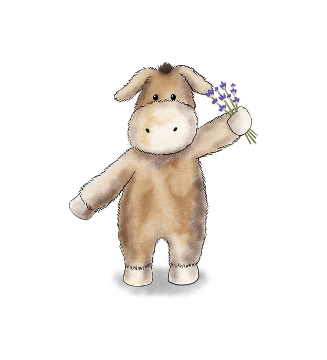 Warmies® Donkey Microwavable Warm/Cool Plush