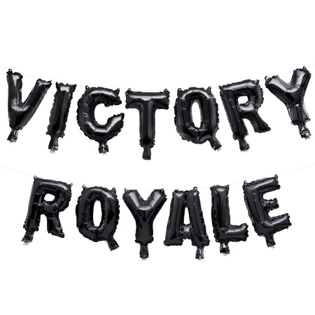 Fortnite Victory Royale Foil Balloon Banner Bunting