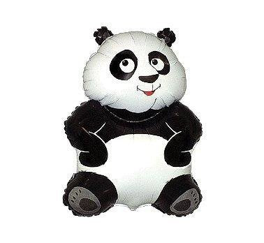 Panda Supershape Foil Balloon (Optional Helium Inflation)