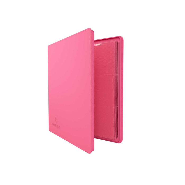 Gamegenic Zip-Up Album 24-Pocket Pink open