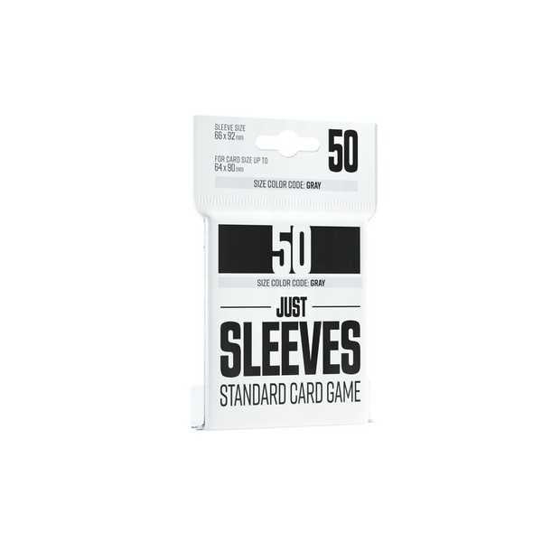 Gamegenic Just Sleeves: Standard Card Game Black