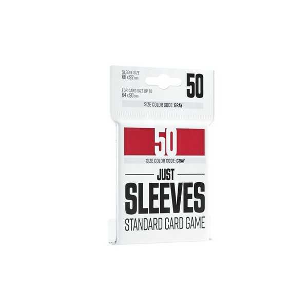 Gamegenic Just Sleeves: Standard Card Game Red