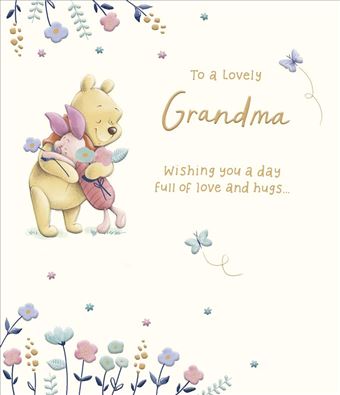 Birthday Grandma Greeting Card From Cute 102983 D70