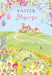 Easter Card for Religious – Traditional Easter Symbols and Springtime Patterns