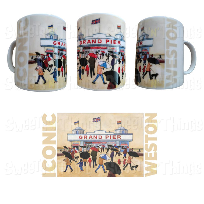 Iconic Weston China Gift Mug - Weston-super-Mare's Grand Pier