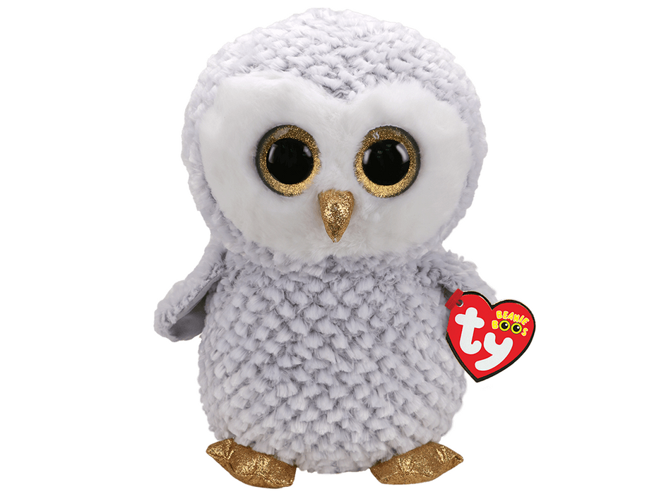 Ty Large Owlette White Owl Beanie Boo Soft Toy