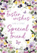 Easter Card for Special Friend – Nostalgic Countryside Cottage with Spring Garden