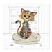 Bug Art Coaster Kimba Kitten