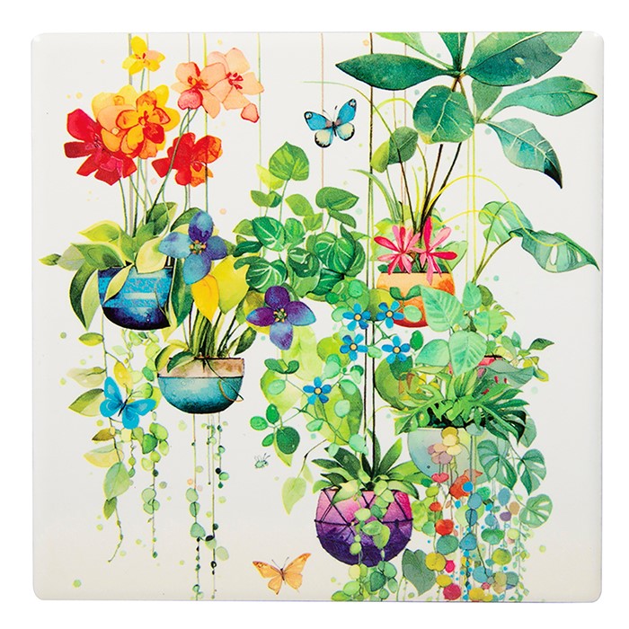 Bug Art Portfolio Coaster Hanging Plants