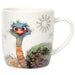 Bug Art Mug Oscar Ostrich