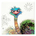 Bug Art Coaster Oscar Ostrich