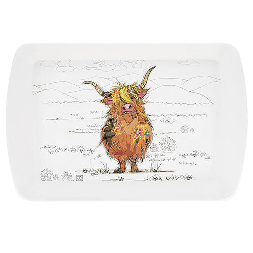 Bug Art Small Tray Hamish Highland Cow