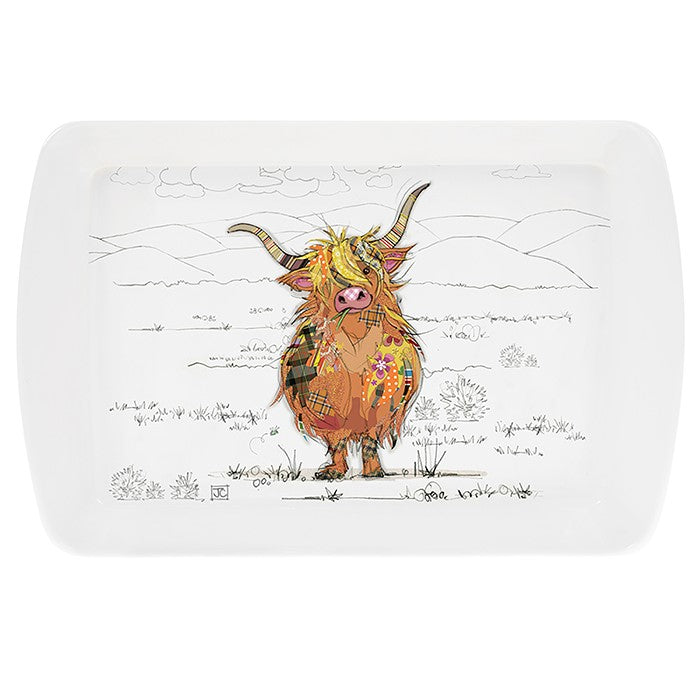 Bug Art Small Tray Hamish Highland Cow