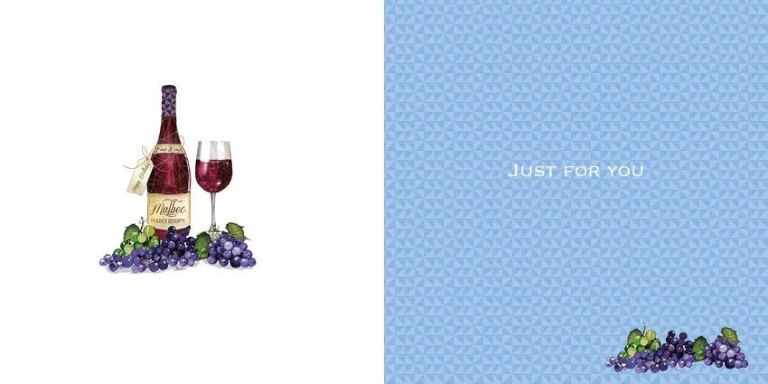 Birthday Card for Friend or Relative – Modern Geometric and Patterned Masculine Design