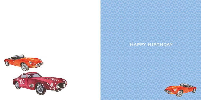 Birthday Card for Friend or Relative – Traditional Scenic Countryside Landscape