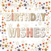 Birthday Card for Friend or Relative – Decorative Candle with Elegant Birthday Text