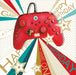 Birthday Card for Friend or Relative – Retro Gaming Controller and Joystick Illustration