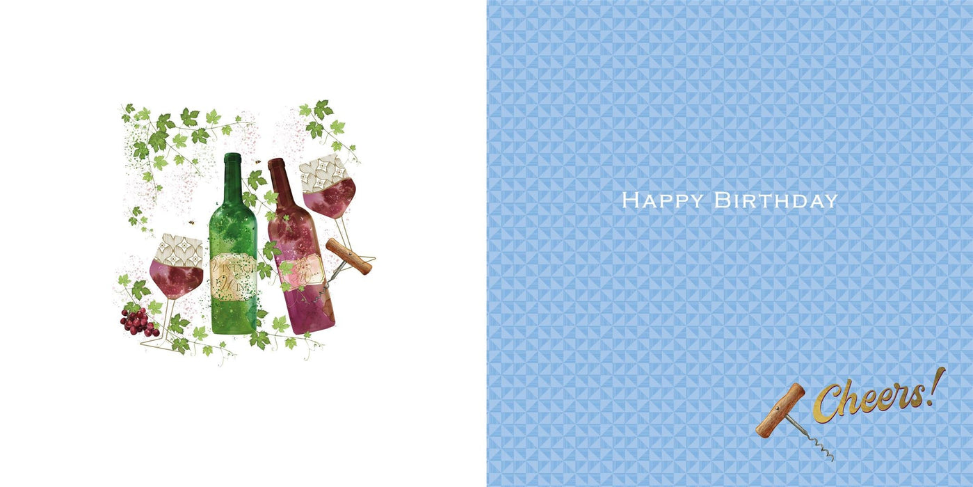 Birthday Card for Friend or Relative – Relaxing Seaside and Coastal View Design