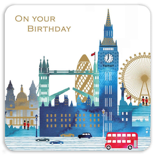 Birthday Card for Friend or Relative – Relaxing Seaside and Coastal View Design