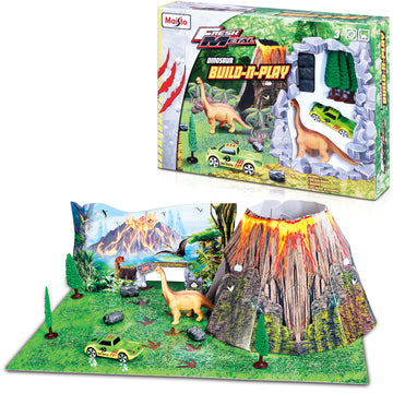 Fresh Metal Dinosaur Build & Play Set