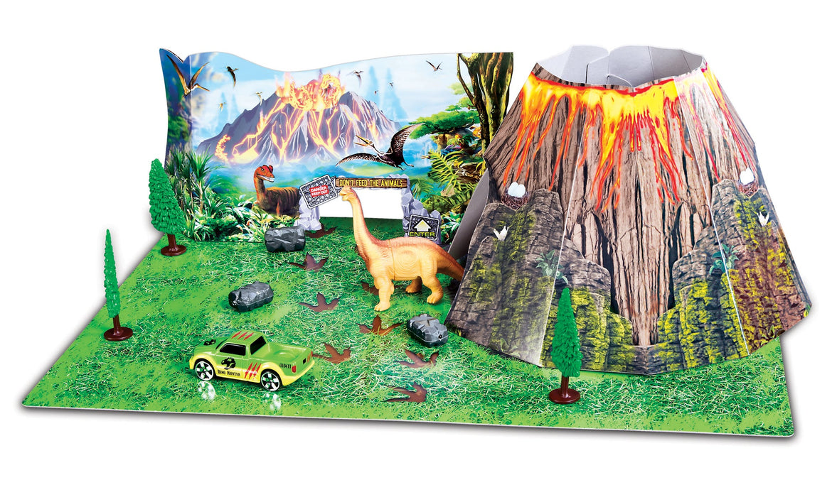 Fresh Metal Dinosaur Build & Play Set