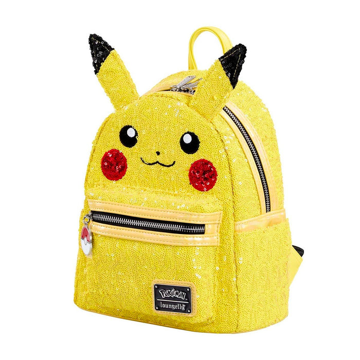Pokémon: Loungefly Sequin Pikachu Mini Backpack