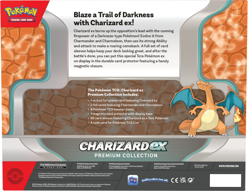 Pokémon TCG: Charizard ex Premium Collection Box