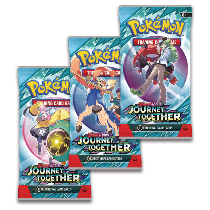Pokémon TCG: Scarlet & Violet 9 – Journey Together - 3-Pack Blister