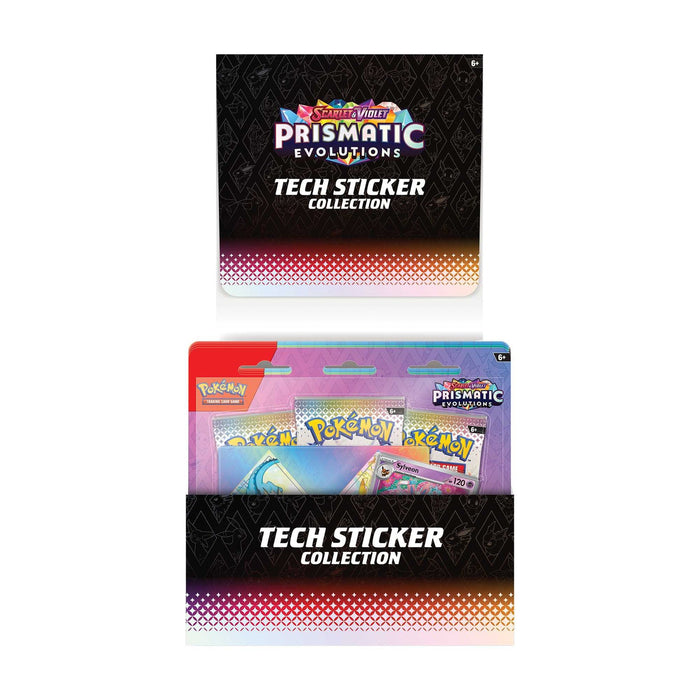 Pokémon TCG: Scarlet & Violet 8.5 – Prismatic Evolutions - Tech Sticker Collection