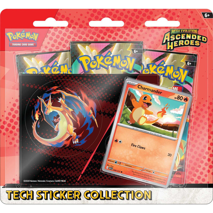 Pokémon TCG: Mega Evolution Ascended Heroes - Tech Sticker Collection ...