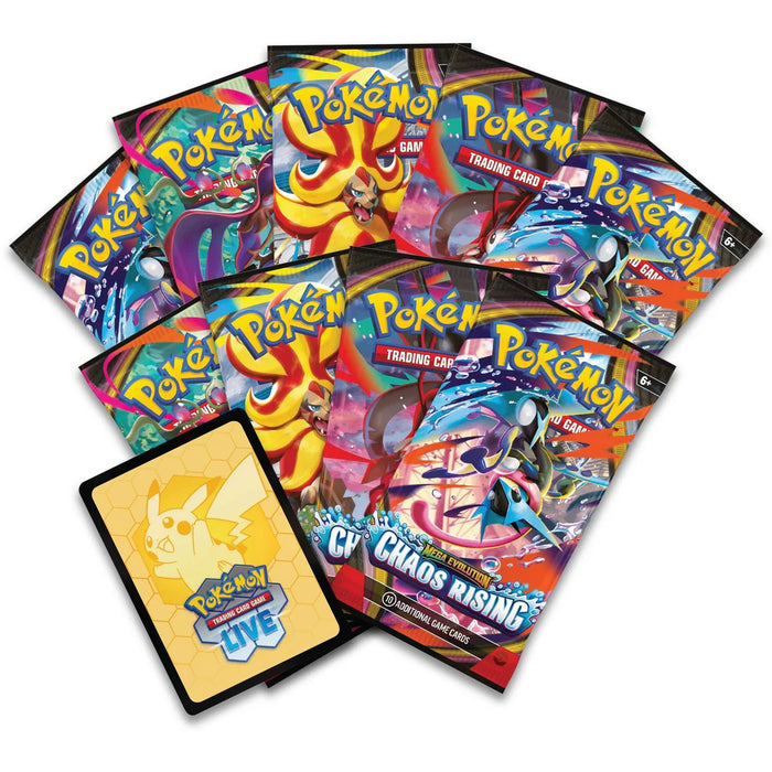 Pokémon TCG: Mega Evolution Chaos Rising - Elite Trainer Box ETB