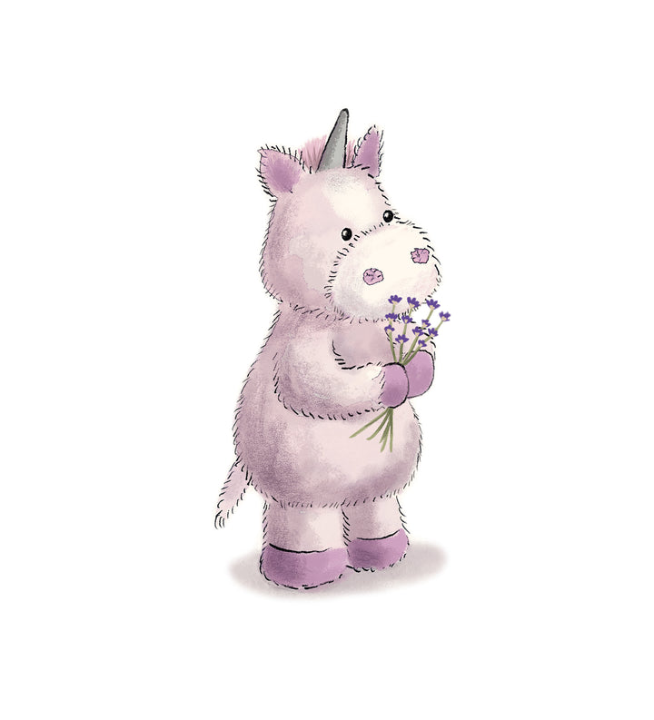 Warmies® Sparkly Pink Unicorn Microwavable Warm/Cool Plush
