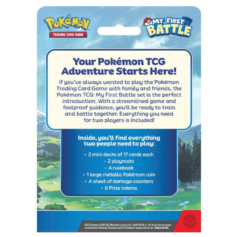 Pokemon TCG: My First Battle - Bulbasaur vs Pikachu / Charmander vs Squirtle