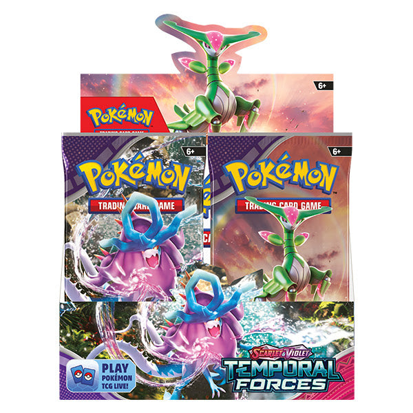 Pokémon TCG Scarlet and Violet 5 - Temporal Forces Booster Box