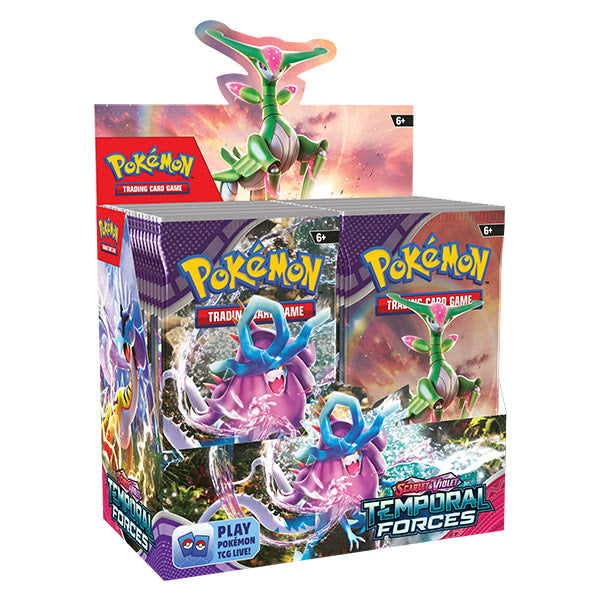Pokémon TCG Scarlet and Violet 5 - Temporal Forces Booster Box