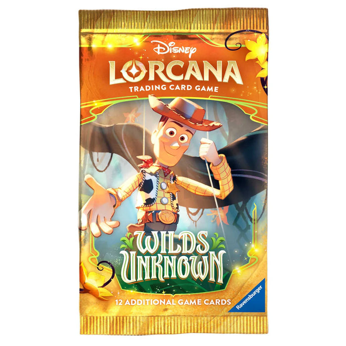 Disney Lorcana TCG - Wilds Unknown Booster Pack - Set 12