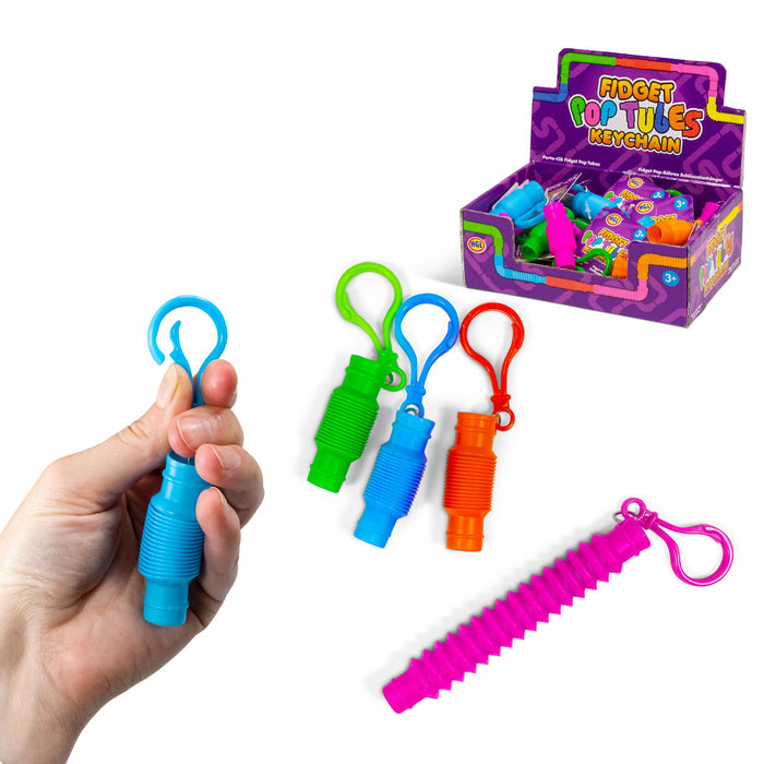 Mini Keychain Pop Tubes