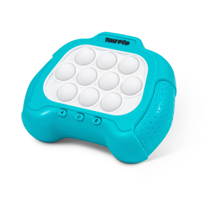 Time Pop Light Up Push Popper Game Blue