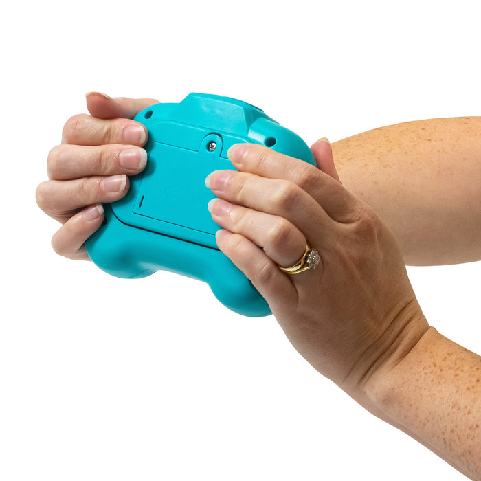 Time Pop Light Up Push Popper Game Blue