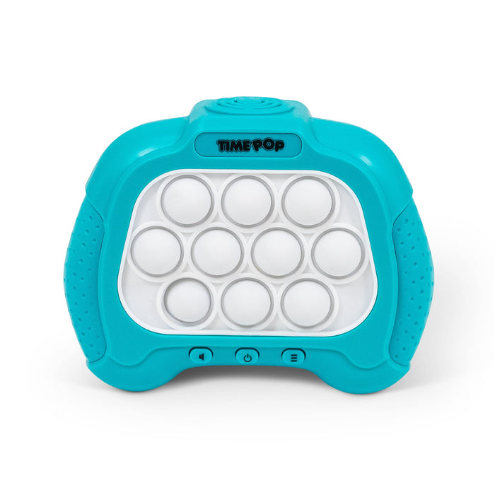 Time Pop Light Up Push Popper Game Blue
