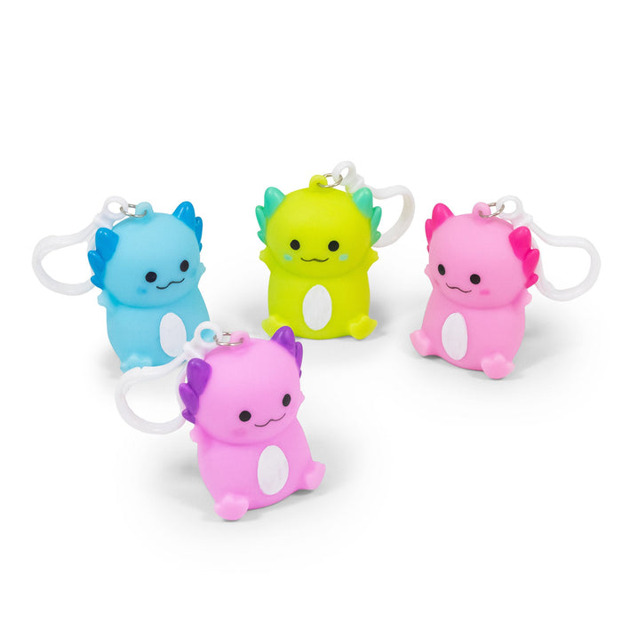 Axolotl Light Up Keychain