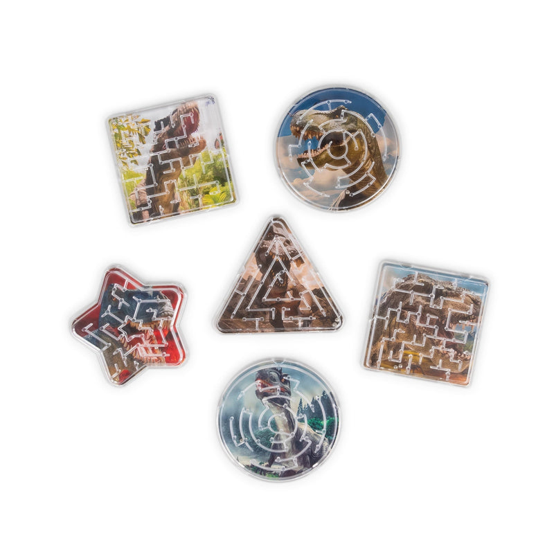 6Pk Dinosaur Mini Mazes