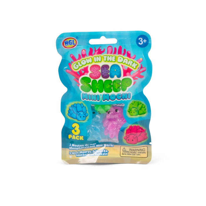 Sea Sheep Glow In The Dark Mini Mochis 3Pk
