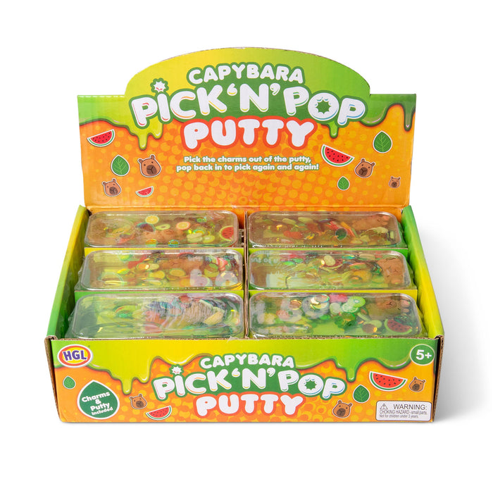 Capybara Pick N Pop Putty