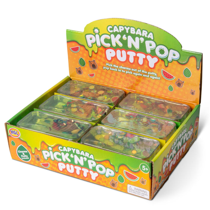 Capybara Pick N Pop Putty
