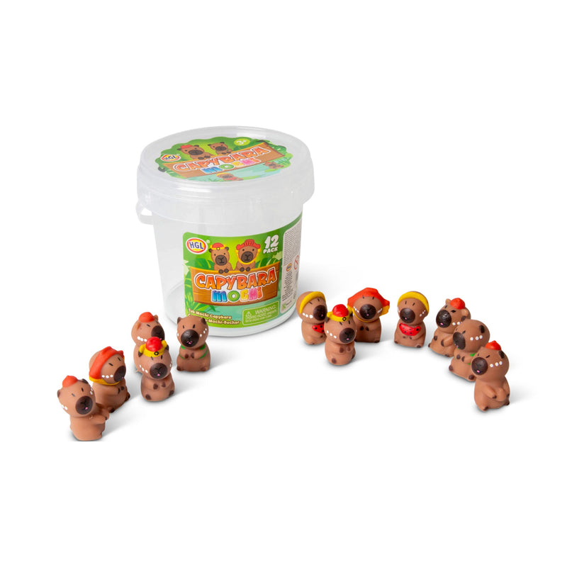 Capybara Mochi Tub 12Pc