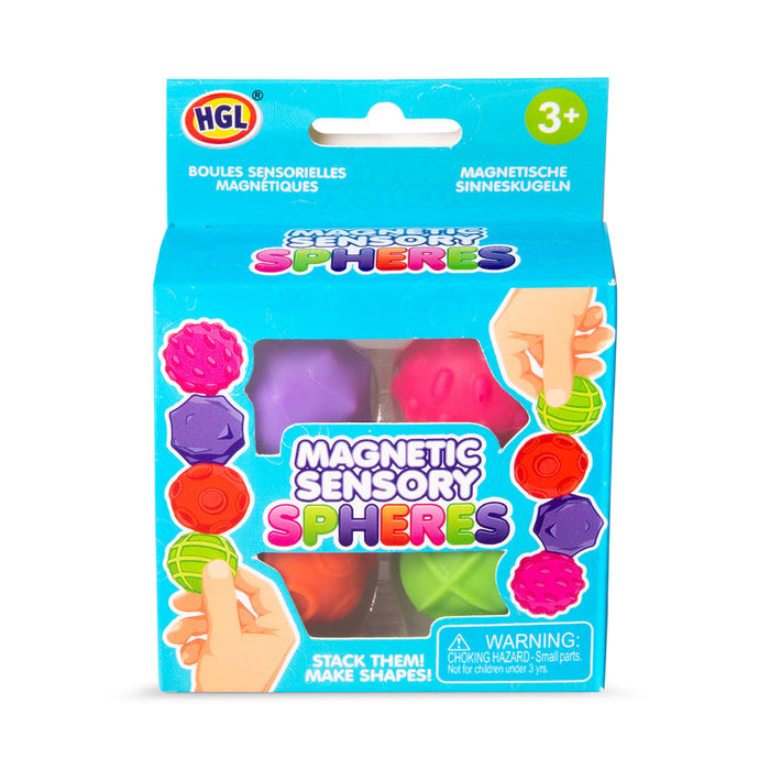Magnetic Spheres (4-Pack) Textured Magnetic Balls