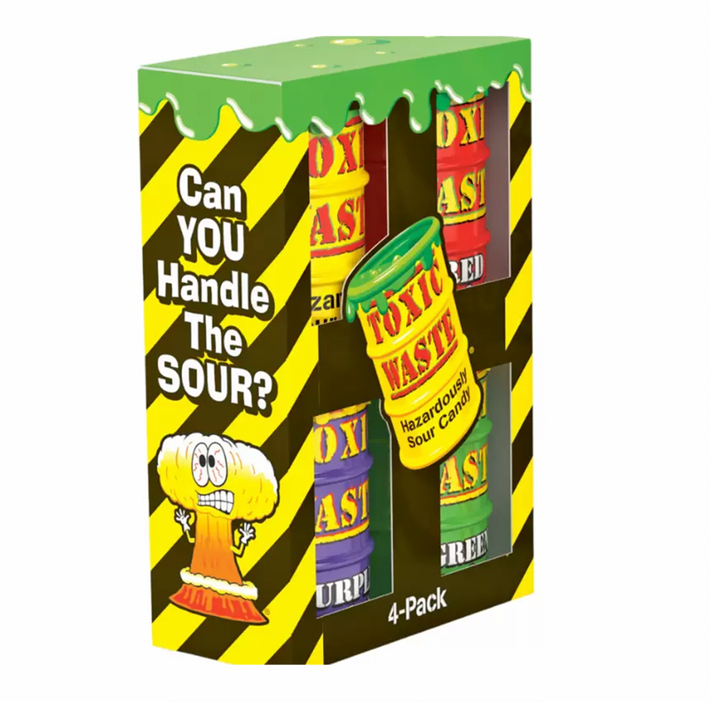 Toxic Waste 4 Pack 168g
